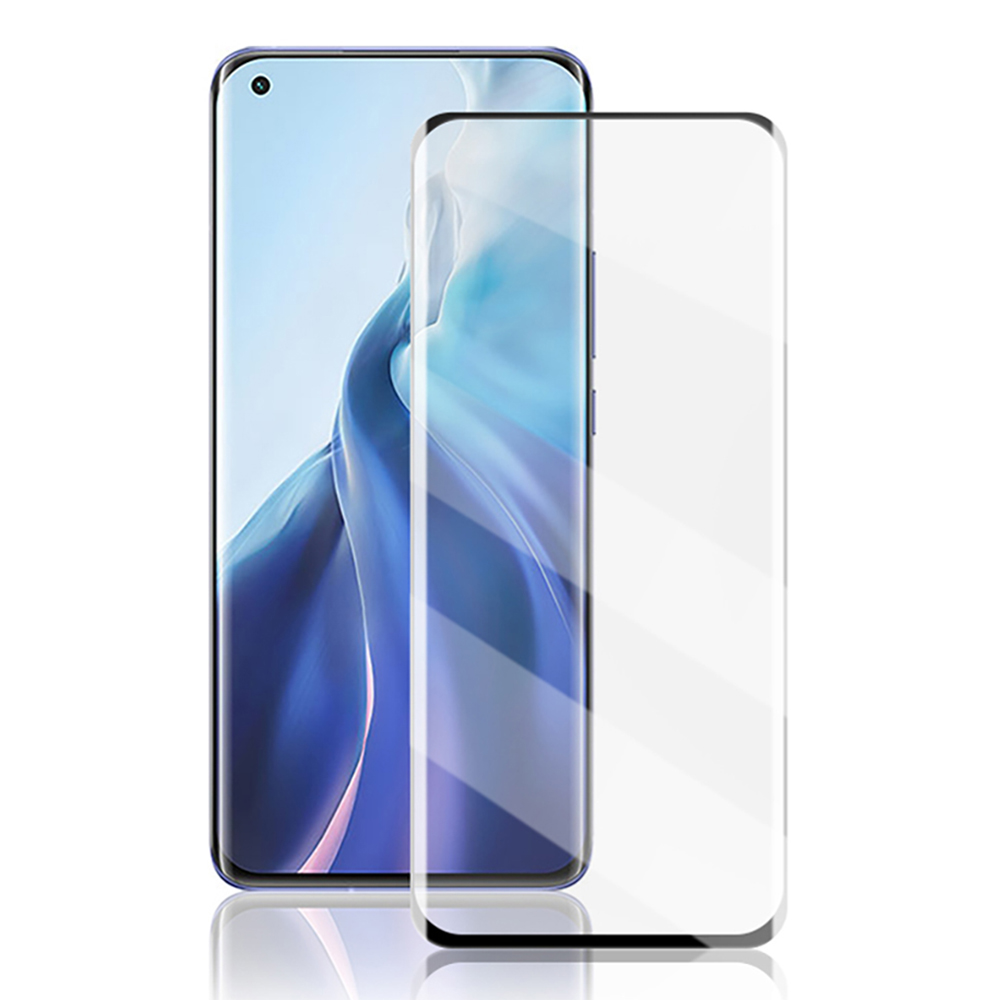 

Amorus Komplett Abdeckung 3D Gebogen - Schwarz, Xiaomi Mi 11