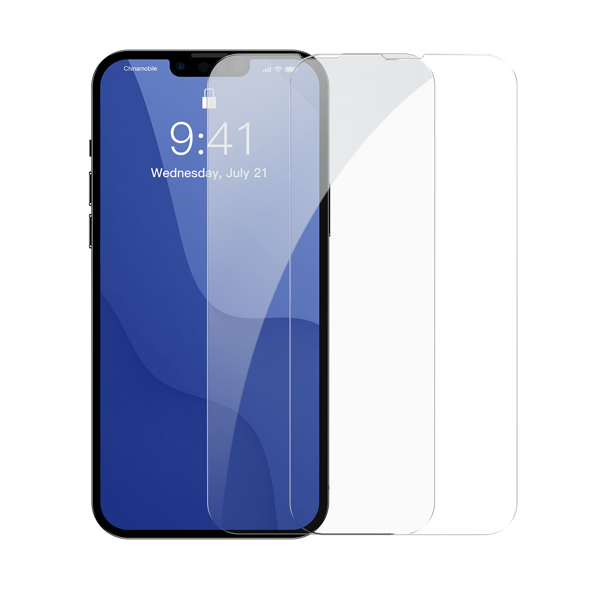 

BASEUS 2pcs Ultra Clear Readed Grast Ecren Protector 0,3 мм Защитник Экрана с Полным Стеклом с Инструментами Установки Для Iphone 13 6,1 Дюйма/13 Pro 6,1 Дюйма, iPhone 14