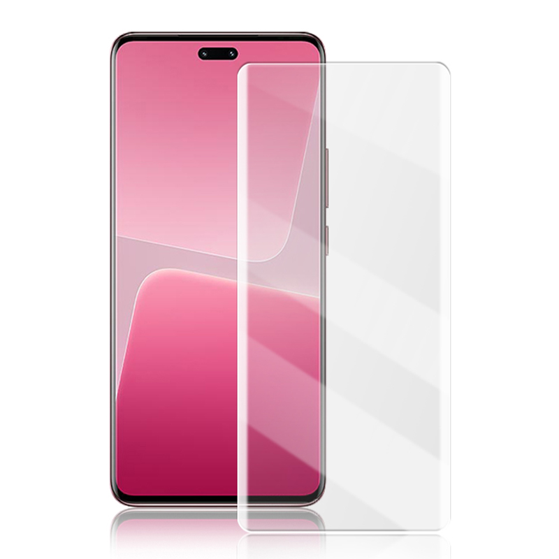 

MOCOLO Tempered Glassific Für Xiaomi 13 Lite / Civi 2 5G UV Flüssig 3D Gebogene HD -vollbildmaterial -protektor, Xiaomi 13 Lite
