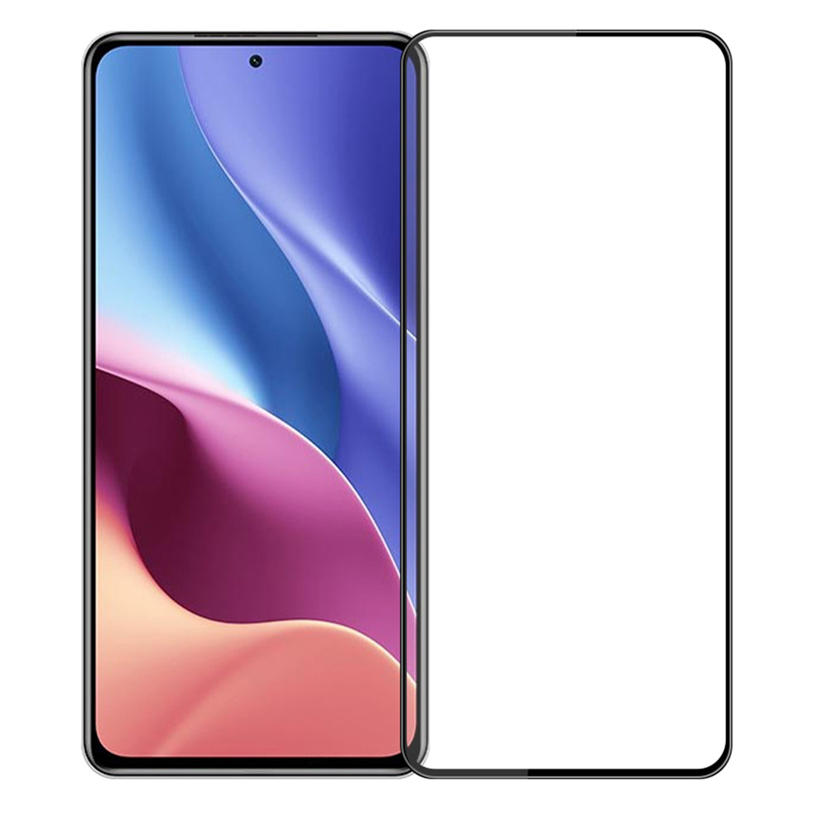 

Pinwuyo Für Xiaomi Redmi Note 12 Turbo / Poco F5 5G Vollkleber Temperierer Glasfilm 3D Gebogen, Xiaomi Redmi Note 12 Turbo