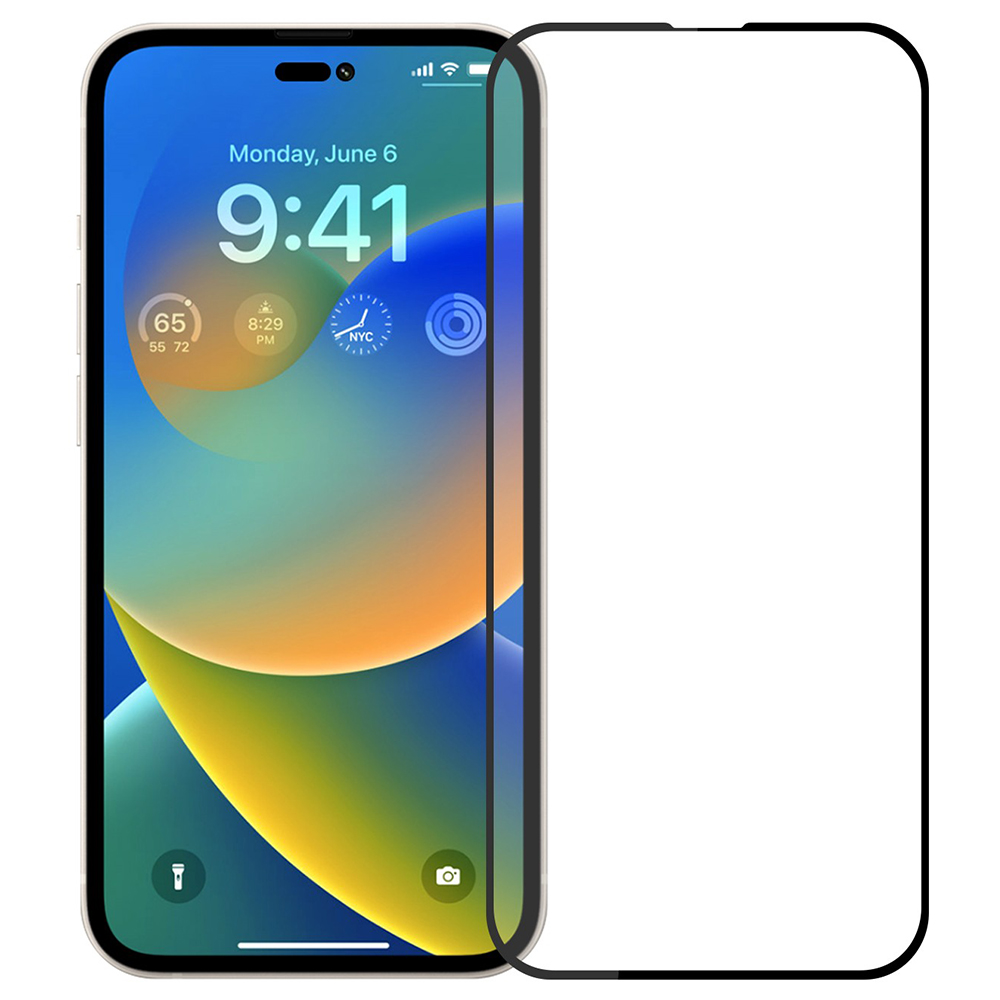 

Mofi JK Tempered Glass Film Series-1 Für Iphone 15 Vollbildschutz Full-glue High Aluminium-silicon Glass Film, iPhone 15