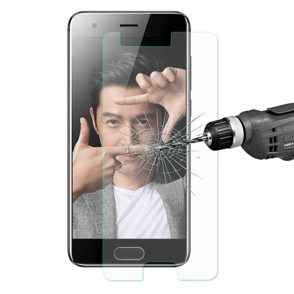 

HAT PRINCE for Huawei Honor 9 0.26mm 9H 2.5D Tempered Glass Screen Protector (Arc Edge), Huawei Honor 9