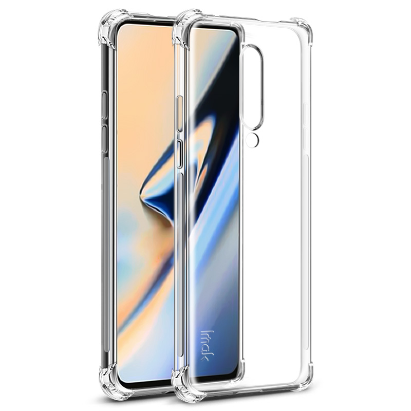

IMAK Airbag Schockfeste Weiche TPU -telefonhülle Für OnePlus 7 Pro - Transparent, OnePlus 7 Pro
