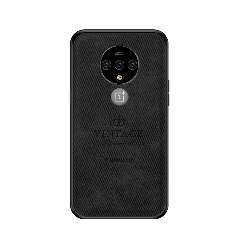 

Pinwuyo Honourable Series PC + TPU + Leder Hybrid -shell -telefongehäuse Für OnePlus 7T - Schwarz, OnePlus 7T