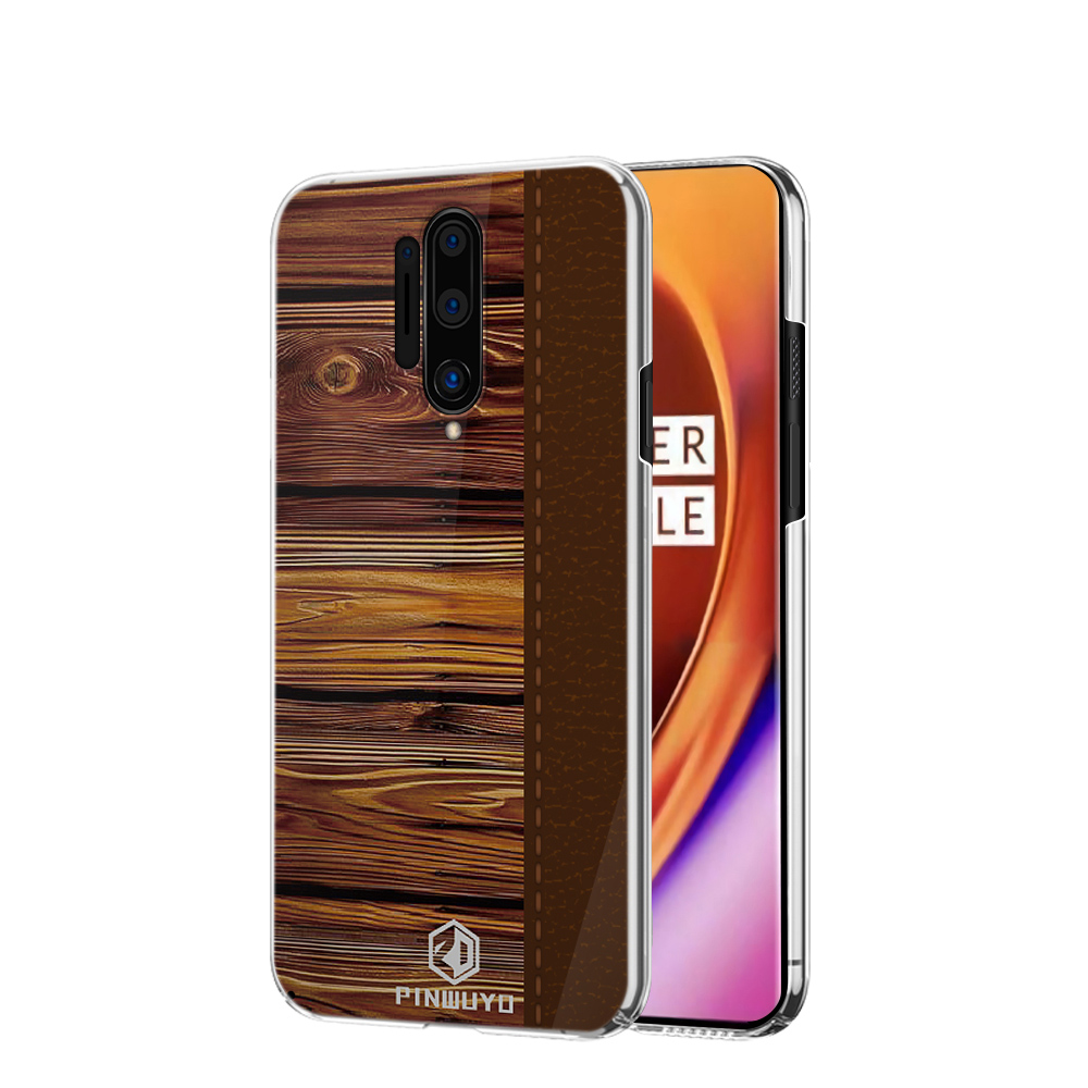 

Pinwuyo Pin Dun Serie Holzkorn Hardpc Mobiltelefon Shell Hülle Für OnePlus 8 Pro - Braun, OnePlus 8 Pro