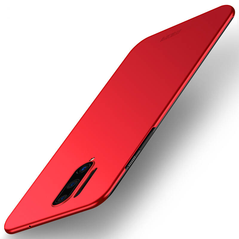 

MOFI Shield Matte Plastic Back Handy Hülle Für OnePlus 8 Pro - Rot, OnePlus 8 Pro