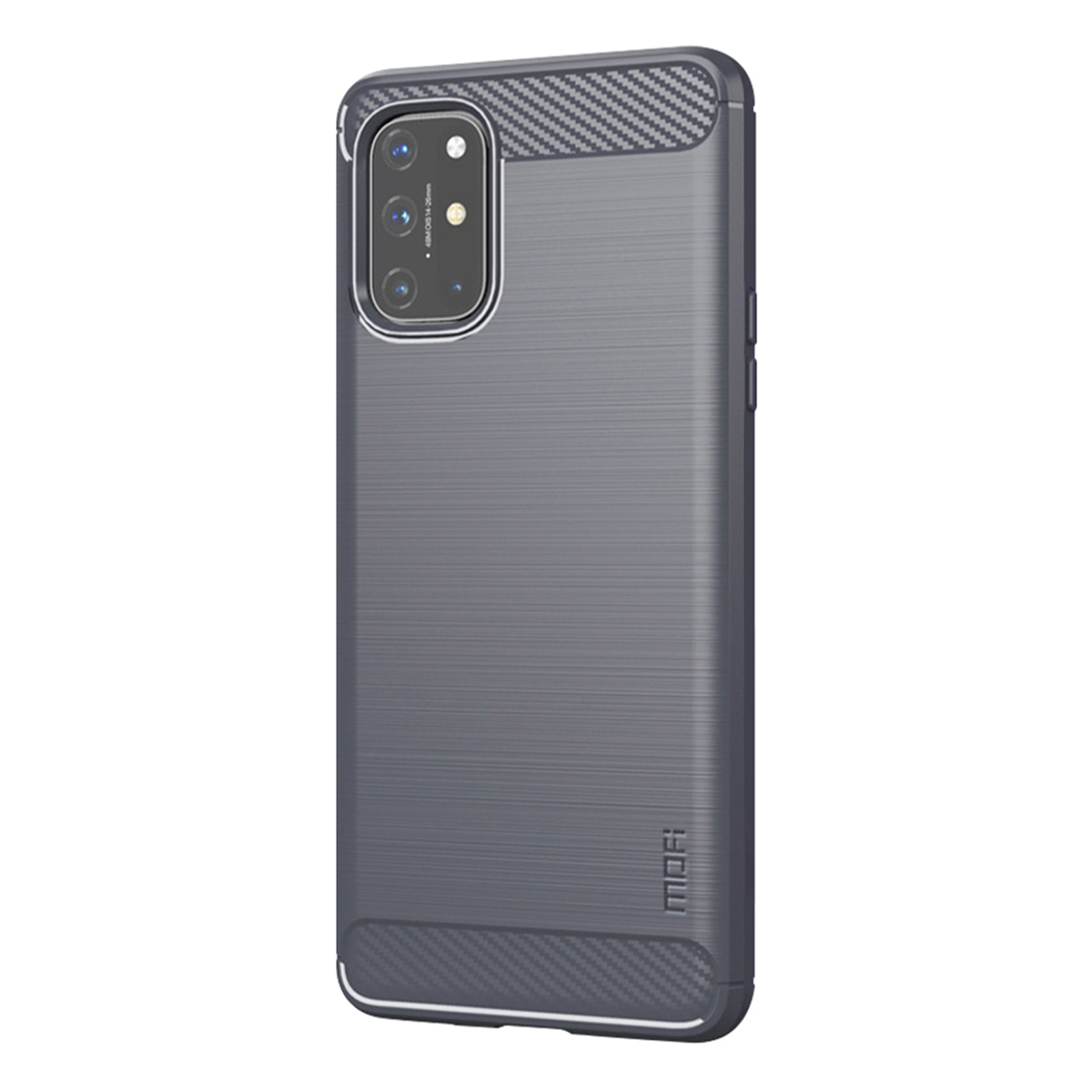 

MOFI Soft TPU Carbonfaser -rückfall Für OnePlus 8T - Grau, OnePlus 8T