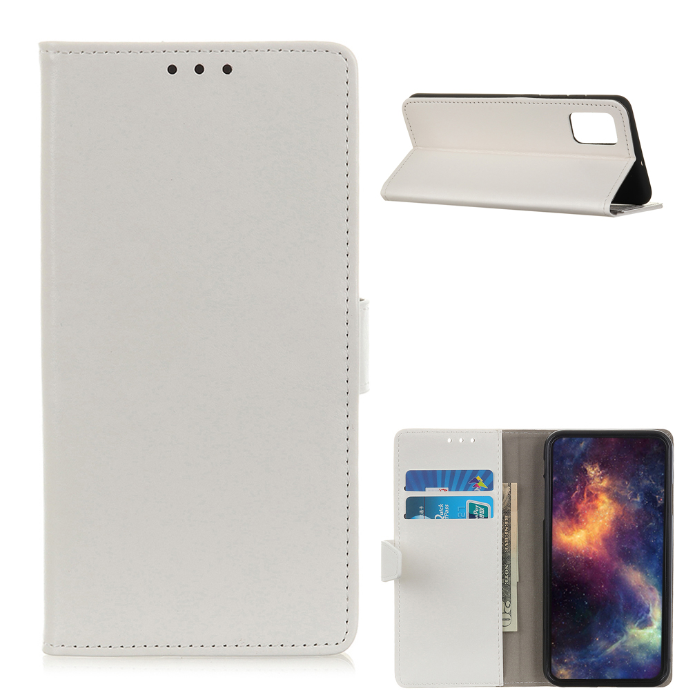 

Leder Brieftasche Schutzhülle Hülle Für OnePlus 9 Pro - Weiß, OnePlus 9 Pro 5G
