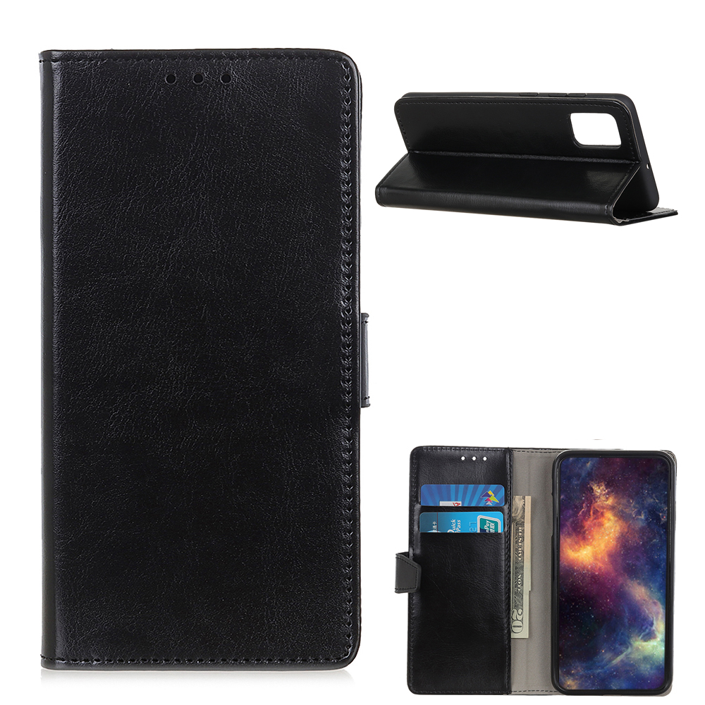 

Leder Brieftasche Schutzhülle Hülle Für OnePlus 9 Pro - Schwarz, OnePlus 9 Pro 5G