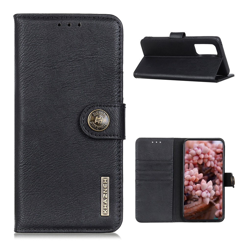 

Khazneh Wallet Stand Leder Flip Cover Für OnePlus 9 Pro Case - Schwarz, OnePlus 9 Pro 5G