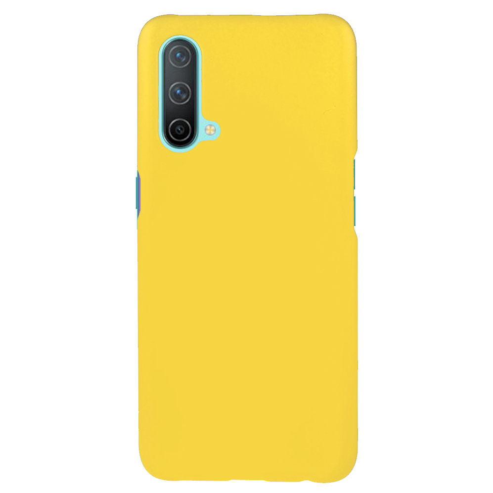 

Gummierter Oberflächenzell-Telefon-Abdeckung-PC-Hartfall Für OnePlus Nord Ce 5g - Gelb, OnePlus Nord CE 5G