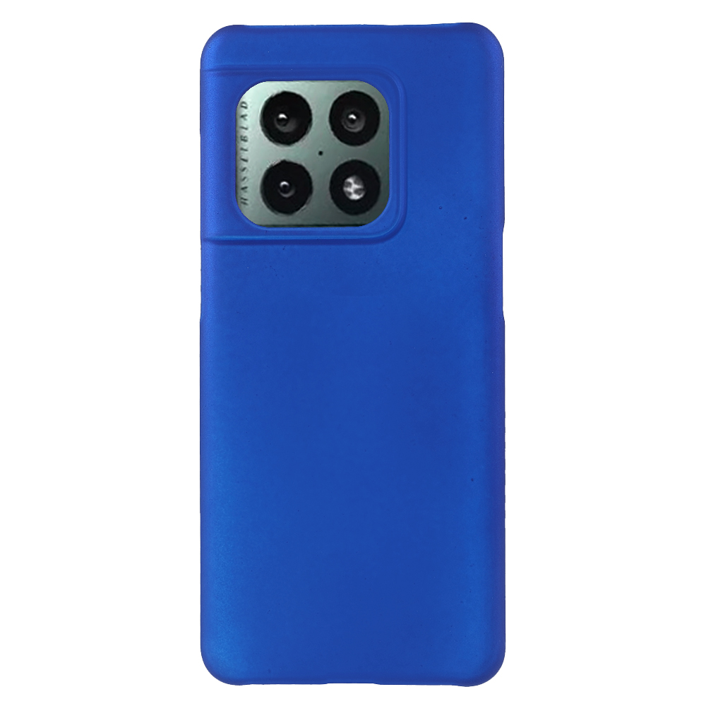 

Pour OnePlus 10 Pro 5G Anti-amortisseur Antichocyte de Choc en Caoutchouc Hard PC Anti-Scratch Case de Téléphone - Bleu, OnePlus OnePlus 10 Pro 5G
