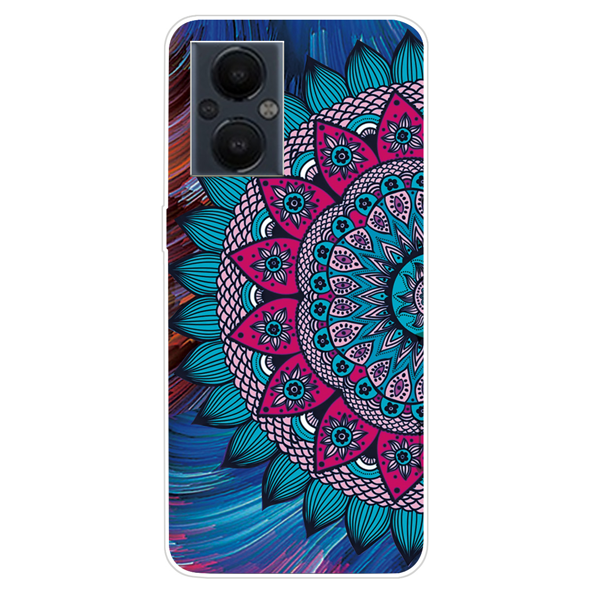 

Musterdruck Soft TPU Phone Hülle Schockdichte Schutzabdeckung Für OnePlus Nord N20 5G - Mandala Blume, OnePlus Nord N20 5G