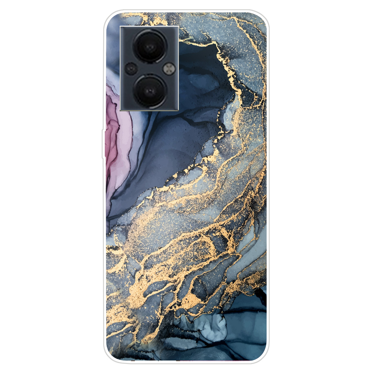 

Marmormuster -druckserie Eine Schlanke Mode Weiche TPU -schutzabdeckung Für OnePlus Nord N20 5G - Stil D, OnePlus Nord N20 5G