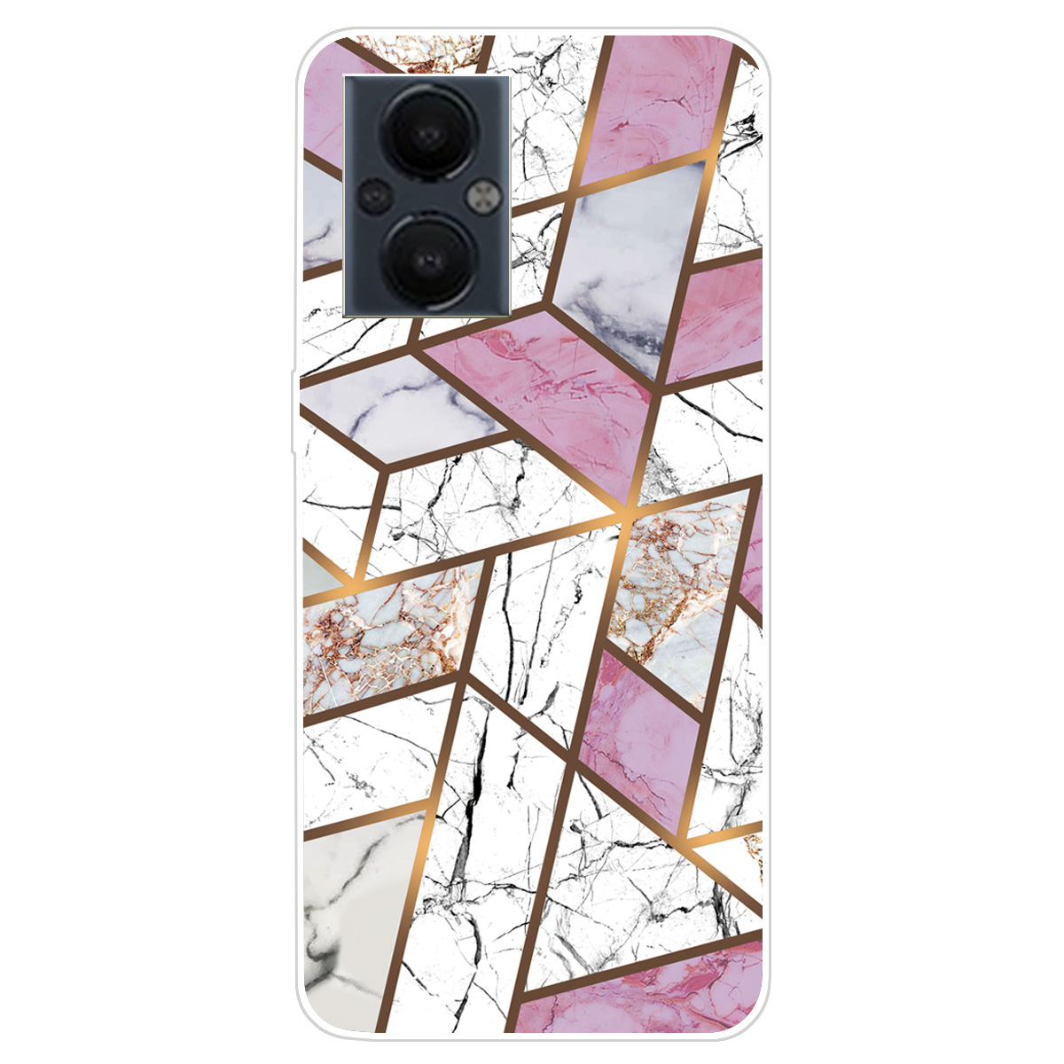 

Marmormuster -druckserie Eine Schlanke Mode Weiche TPU -schutzabdeckung Für OnePlus Nord N20 5G - Stil P, OnePlus Nord N20 5G