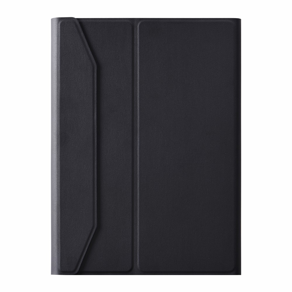 

съемная кожаная подставка для съемной клавиатуры bluetooth для ipad 10.2 (2021)/(2020)/(2019)/air 10,5 дюйма (2019)/pro 10,5-дюймовый (2017) - черный, iPad 10.2 (2020)