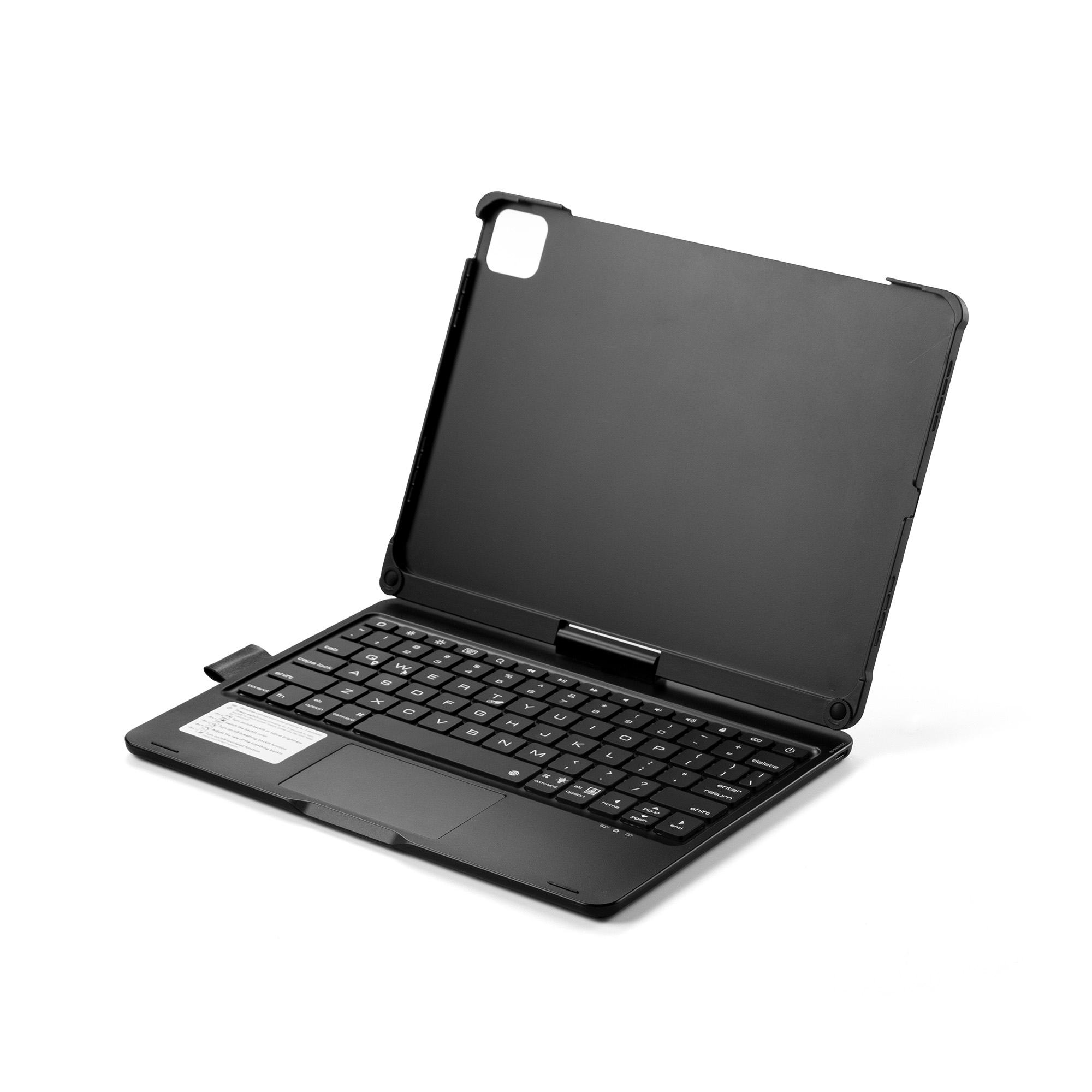 

Wireless Bluetooth Keyboard Shell Backlight Function Keyboard for iPad Air (2020) - Black, iPad Air (2020)