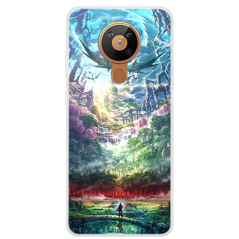 

Pattern Printing Soft TPU Phone Cover for Nokia 5.3 - Wonderland, Nokia Nokia 5.3