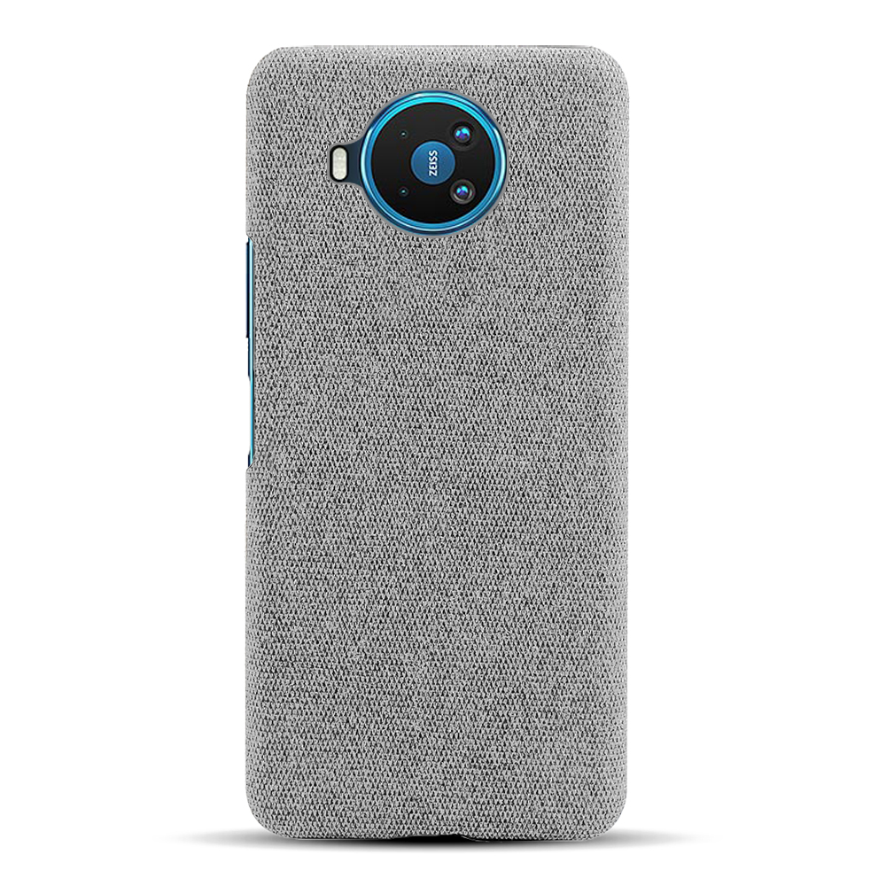 

Cloth Texture Hard PC Shell for Nokia 8.3 5G - Light Grey, Nokia Nokia 8.3 5G