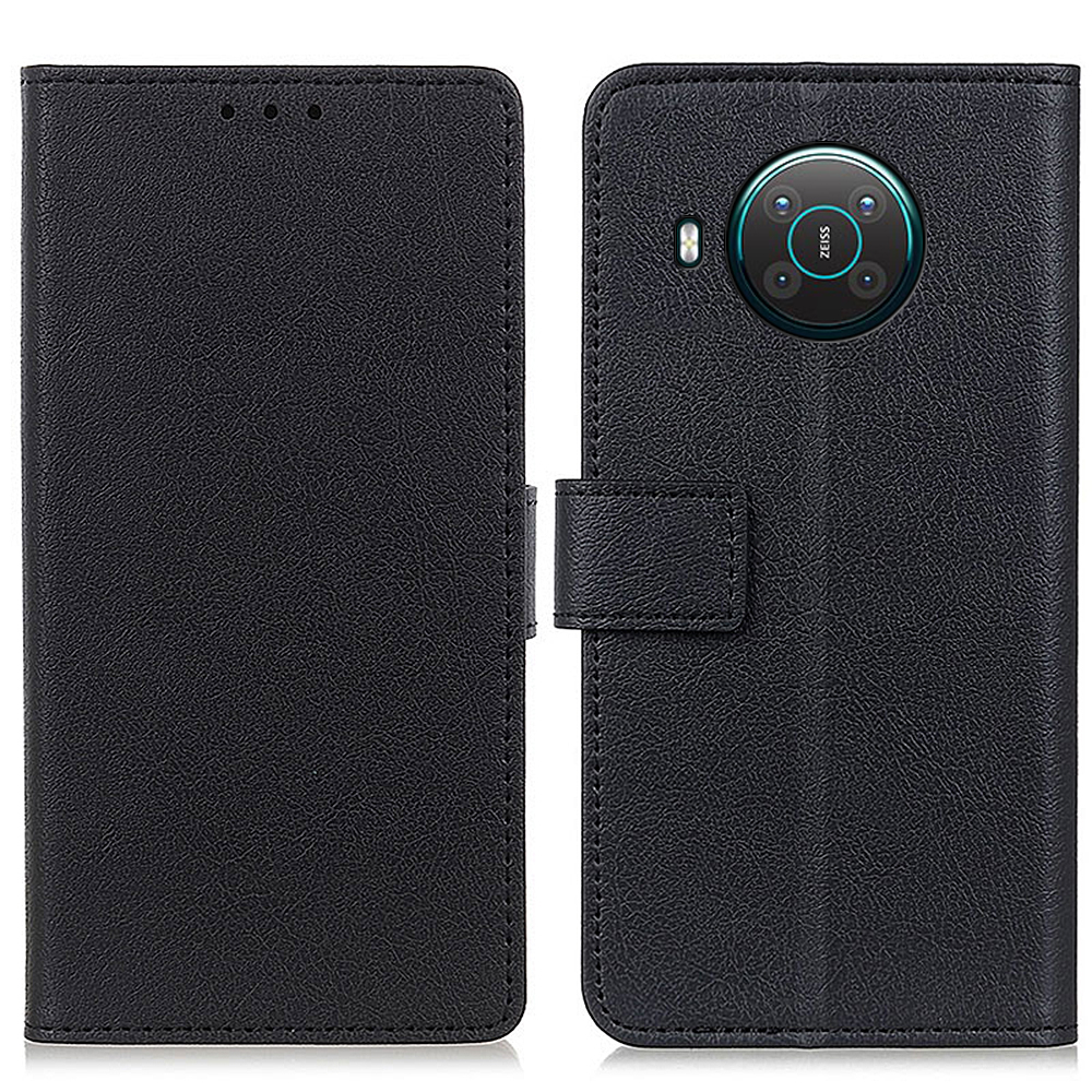 

Leather Stand Case with Card Slots for Nokia X20/X10 - Black, Nokia X20