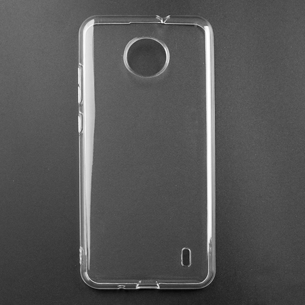 

Transparente 1,0-mm-verdickte Weiche TPU-Schockabsorption Schutztelefonkasten Für Nokia C10 / C20, Nokia C10