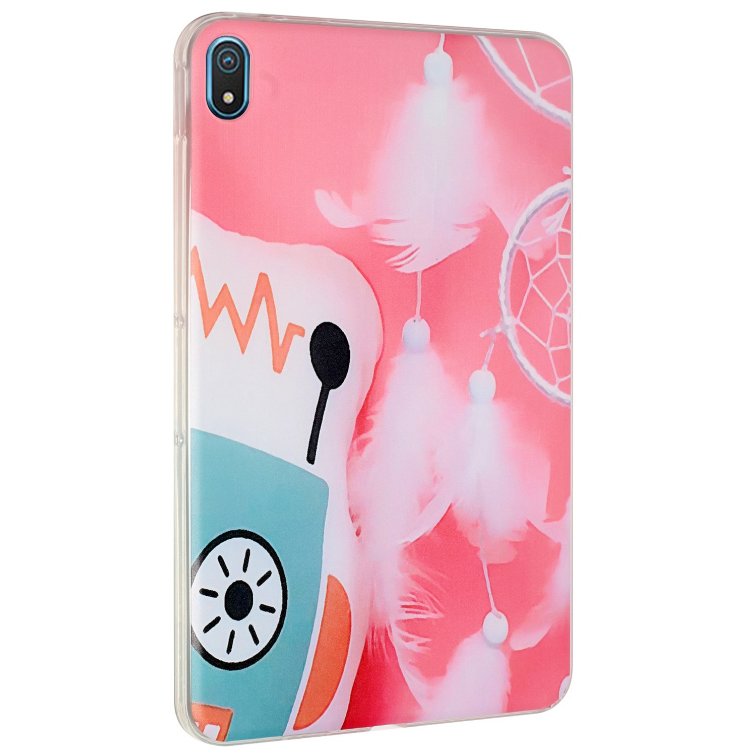 

Für Nokia T20 10.4 2021 Modisches Muster Gedruckter Soft TPU Anti-scratch-schutzhülle Tablet-abdeckung - Windspiel, Nokia T20
