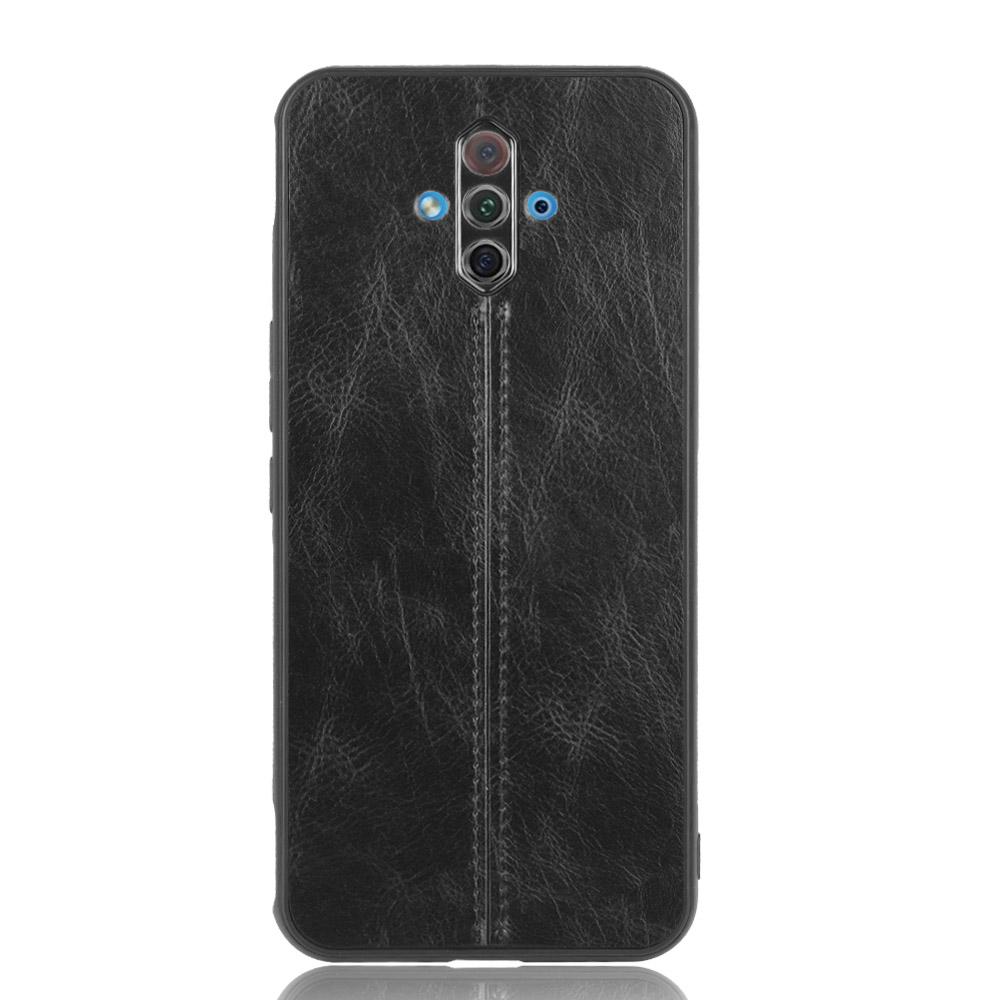 

PU Lederoberfläche PC + TPU Hybrid -hülle Für Nubien Spielen 5G - Schwarz, Other ZTE Models