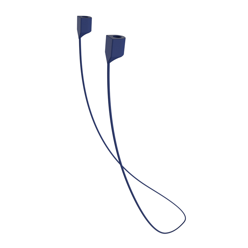

LEEU DESIGN Magnetic Strap Anti-Lost Strap Sport String Silicone Cable for Airpods - Blue, Apple AirPods with Charging Case (2019)