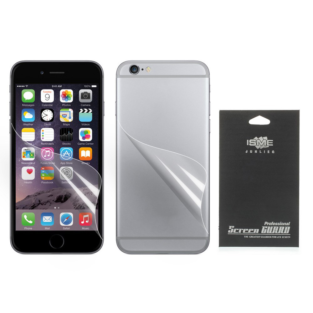 

Clear Back & Front Screen Protector Film for iPhone 6s Plus / 6 Plus (with Package), iPhone 6s Plus 5.5-inch