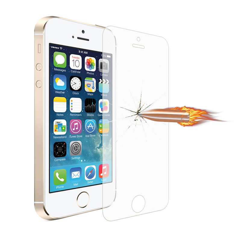 

0.3mm 2.5D Matte Tempered Glass Screen Protector for iPhone SE 5s 5 5c, iPhone 5s