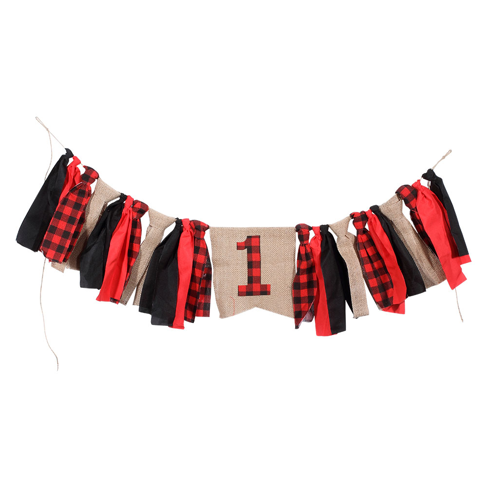 

Bunting Banners Pull Flag Christmas Birthday Party DIY Decoration - Pattern 1