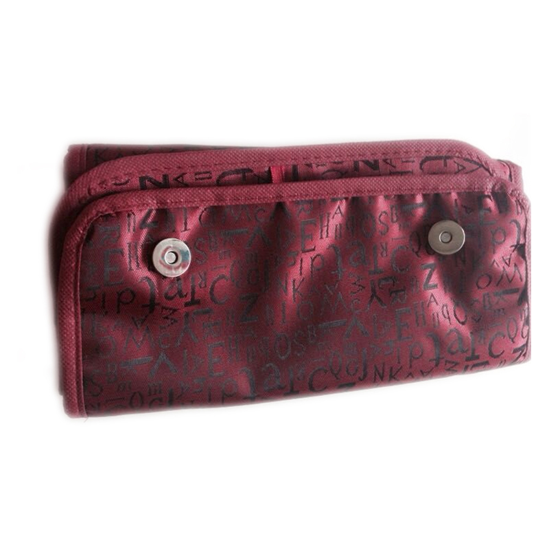 

Многофункциональный Roll-N-Go Cosmetic Bag Косметическая Сумка Косметическая Сумка Косметическая Подвесная Организатор - Красный