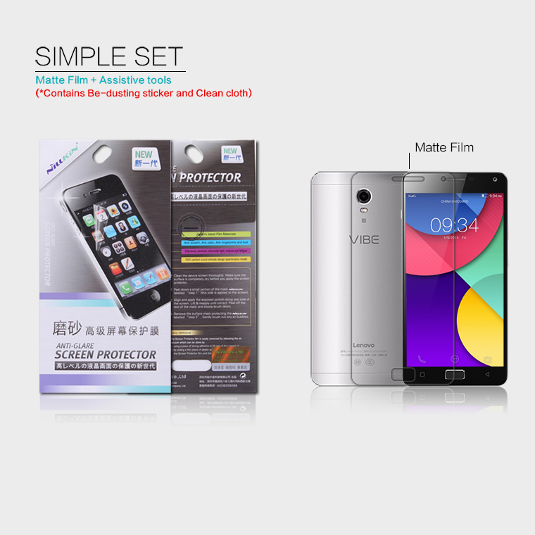 

NILLKIN for Lenovo Vibe P1 Matte Scratch-resistant Screen Protector Guard Film, Other Lenovo Models
