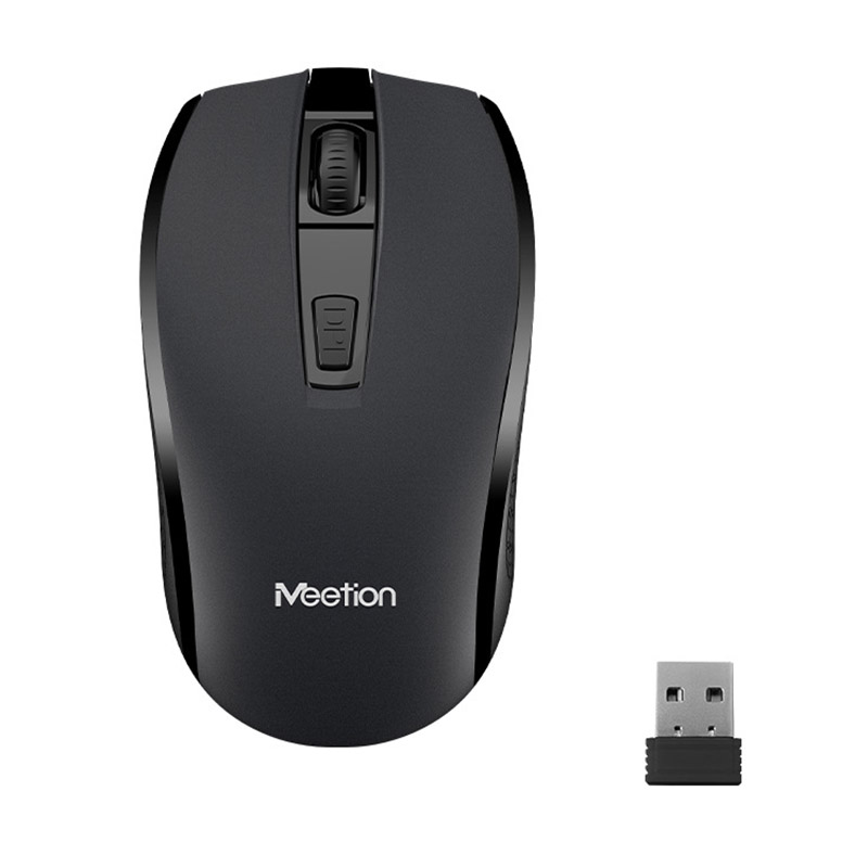 

Meetion MT-R560 2.4GHz Slim Compact Wireless Maus Für MacOS, Windows, Computer, Laptop, PC, Tablet - Eisen Grau