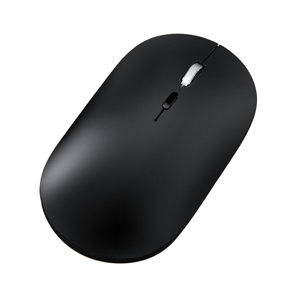 

T-wolf X2 Wieder Aufladbar 2,4 G+bluetooth Wireless Maus Stille Maus Für Den Laptop-computer-pc, Dual-modus - Schwarz