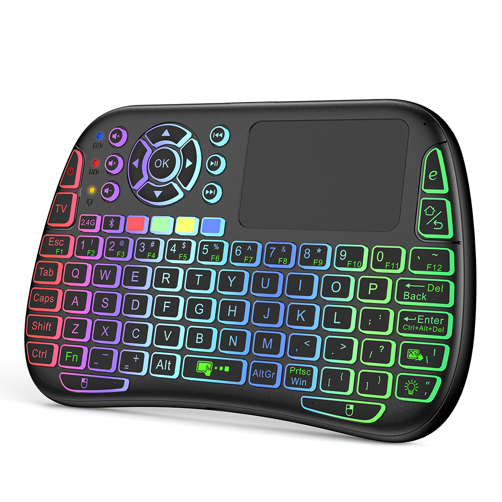 

M9 Fernbedienungssteuerung Tastatur Kombination Mit IR -lernfunktion Mini Wireless Keyboard Support Touchpad Voice