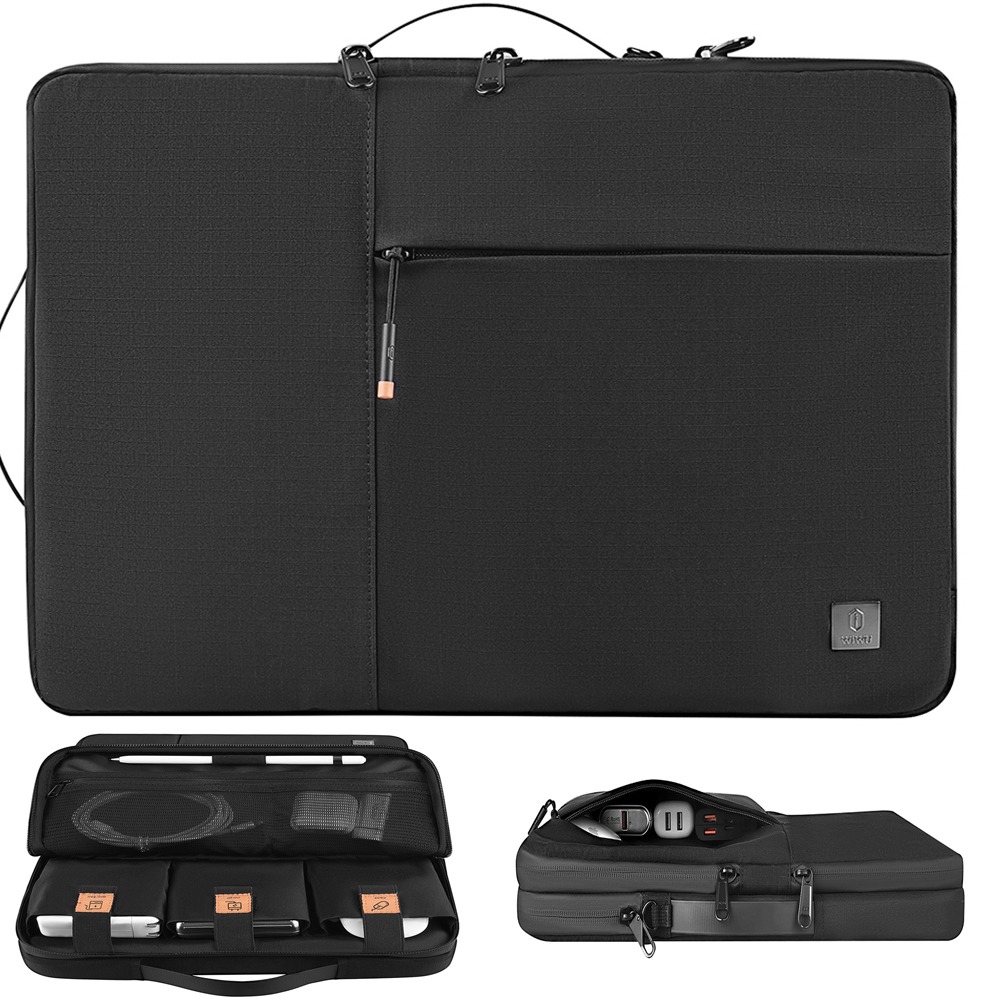 

Wiwu Wasserdichte Handtasche Großer Kapazität Schockdes Laptop Tragetasche Für 13-zoll-notizbücher Laptops Macbook