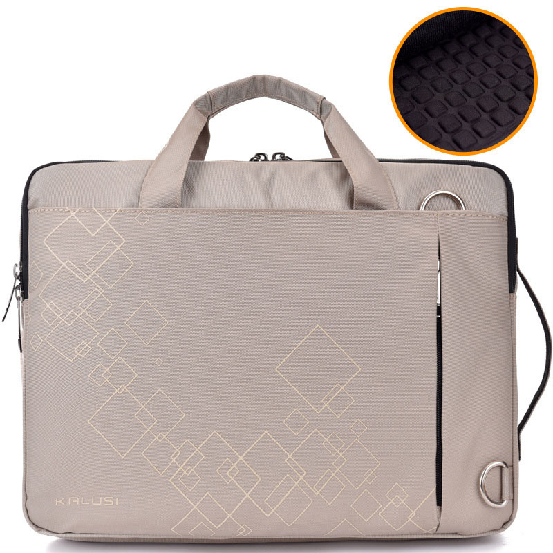 

Kalusi Nylon Computerbeutel Notebook-hülle Für Einen 13-zoll-laptop - Beige