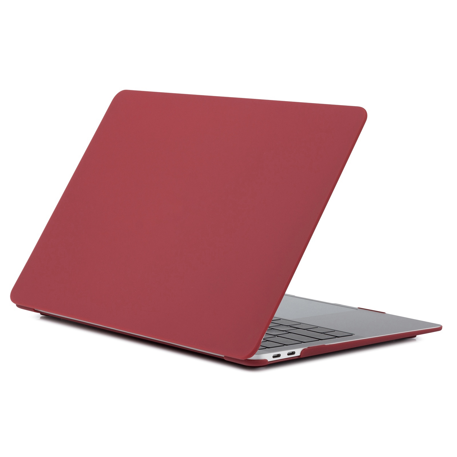 

Für MacBook Pro 16 Zoll (2021) (A2485) Kratzerresistente Matte Pc-vorder- Und Rückenschutzhülle - Weinrot, MacBook Pro 16 inch (2021)
