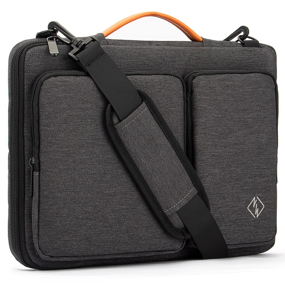 

Maplestory MA471 13,3-14 Zoll Anti-kratzer-notebook-computerhülsen-laptop-bag-handtasche Mit Griffgurt - Grau, MacBook Pro 14 inch (2021)