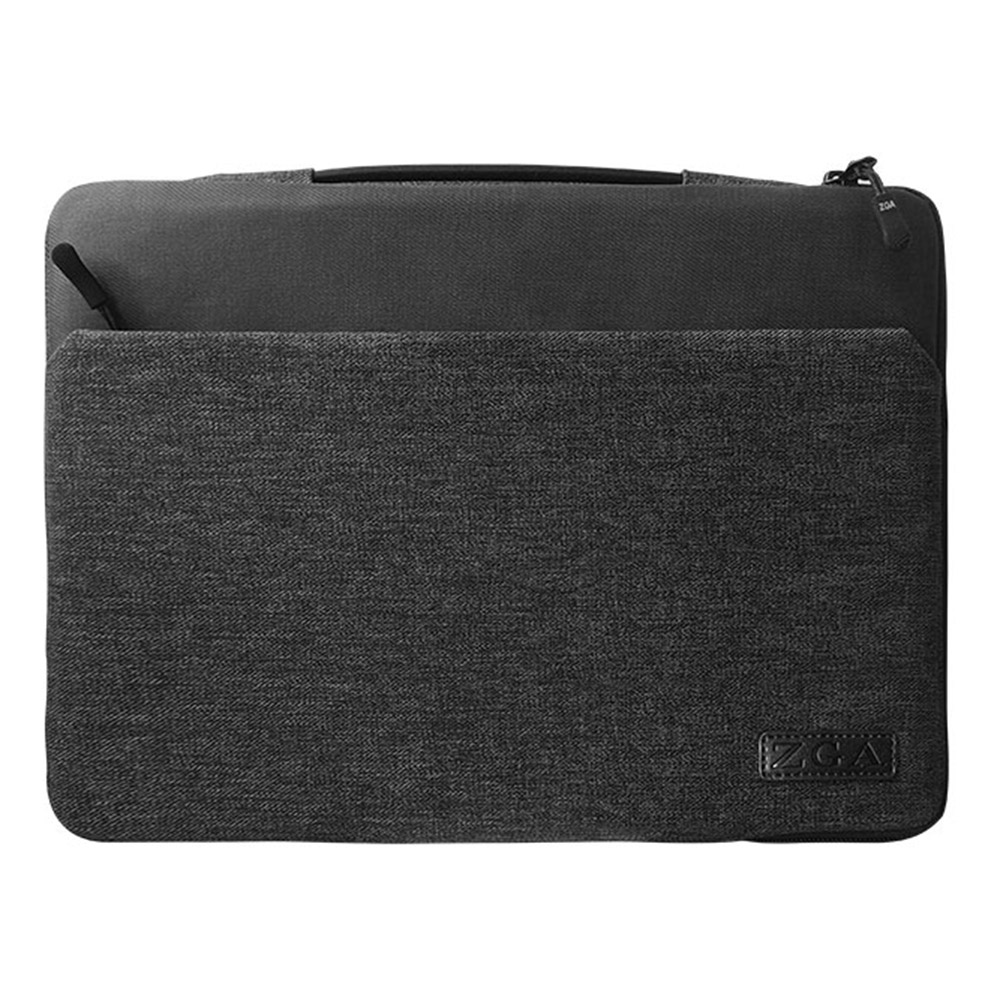 

ZGA BG-01 14 '' Notebook Computer Speichertasche Weiche Laptophülsenbeutel Mit Verstecktem Griff - Schwarz, MacBook Pro 14 inch (2021)