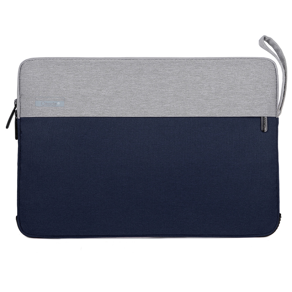 

OKADE T53 13.3 '' Laptop-hülle Anti-kratzer Oxford Stoff Handtasche Schockdestell Tragetasche Bi-farbstil Notebook Hülle - Dunkelblau, MacBook Pro 13 inch (2022)