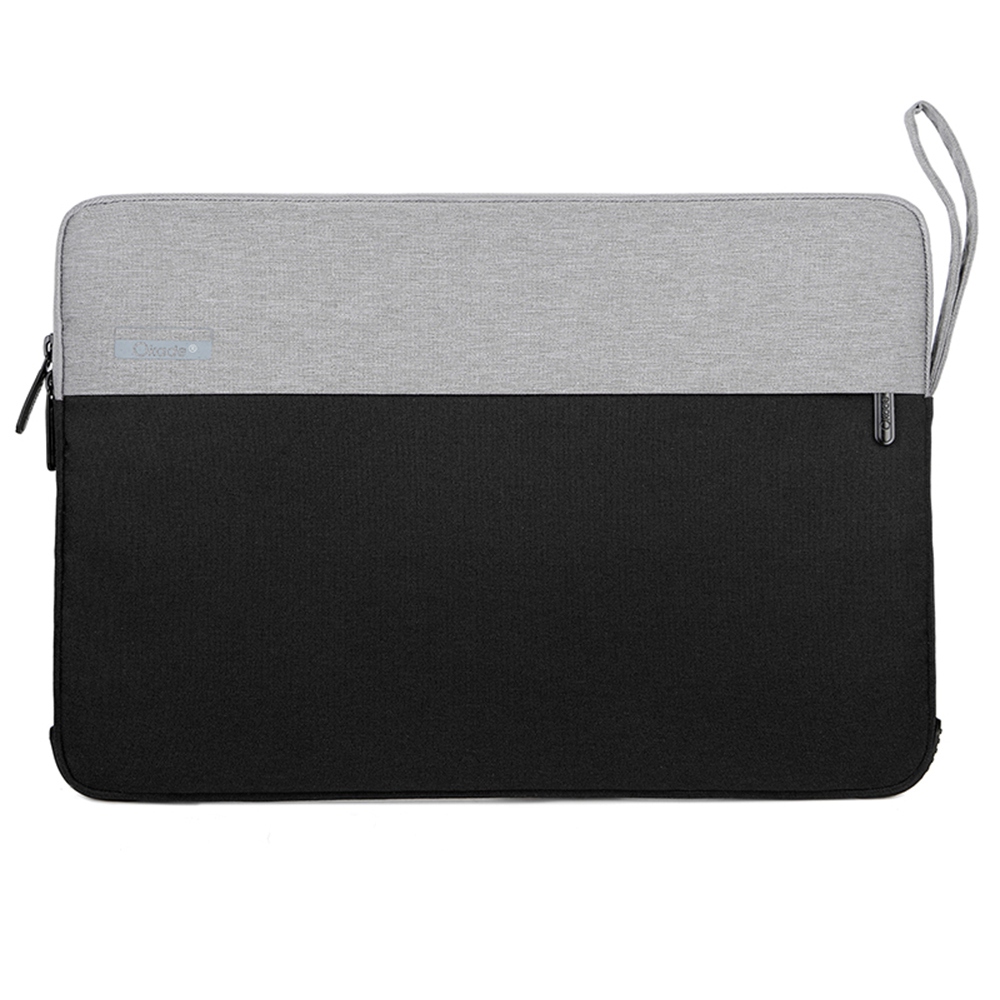 

OKADE T53 13.3 '' Laptop-hülle Anti-kratzer Oxford Stoff Handtasche Schockdestell Tragetasche Bi-farbstil Notebook Hülle - Schwarz, MacBook Pro 13 inch (2022)