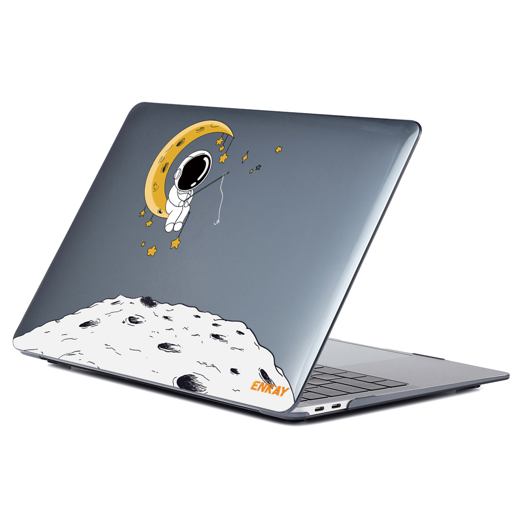 ENKAY HAT PRINCE For MacBook Pro inch (2016) A1707   A1990 (EU Version) Protective Case Astronaut Pattern Laptop Case with TPU Keyboard Film + Dust-Pr