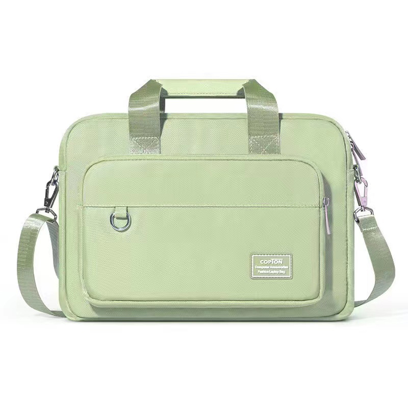 

COPTON 14-15-zoll-notizbuch Mit Taschenhandtasche Reisegeschäft Laptop Tote Crossbody Tasche - Grün, MacBook Pro 14 inch (2023)