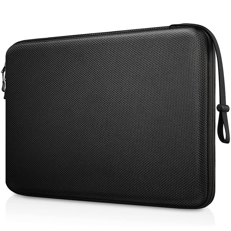 

Laptop-hülle Hülle Für 13-13,3 Zoll Computer Laptop Stoßdämpfer Eva Hartschale Tragetasche - Schwarz, Universal