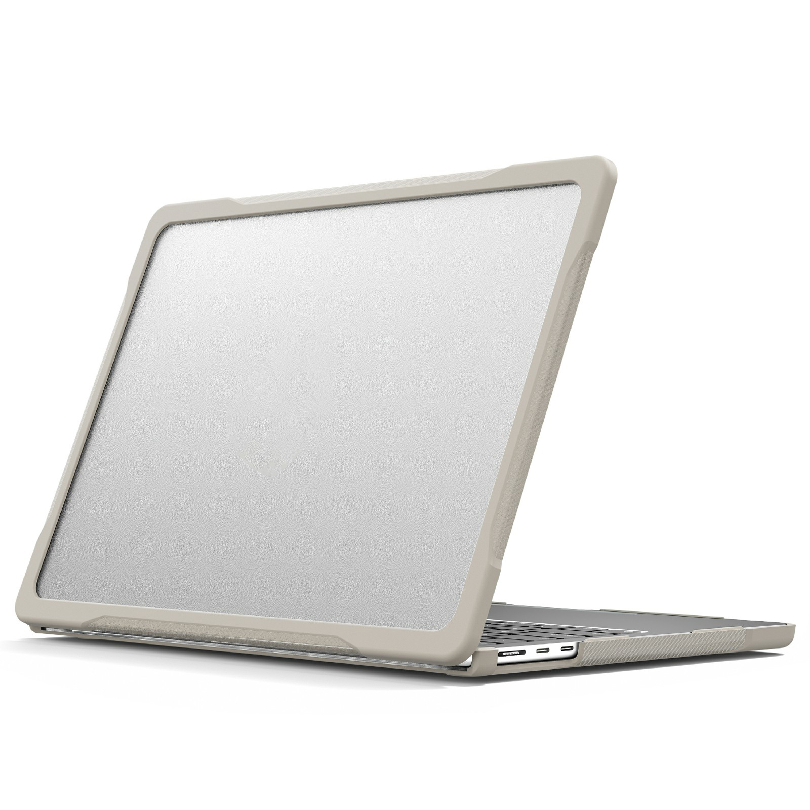 

Laptop-gehäuse Für MacBook Air 13 Zoll (2022) M2 A2681 Anti-kratzer-pc+tpu-abdeckung - Khaki, MacBook Air 13 inch (2022)