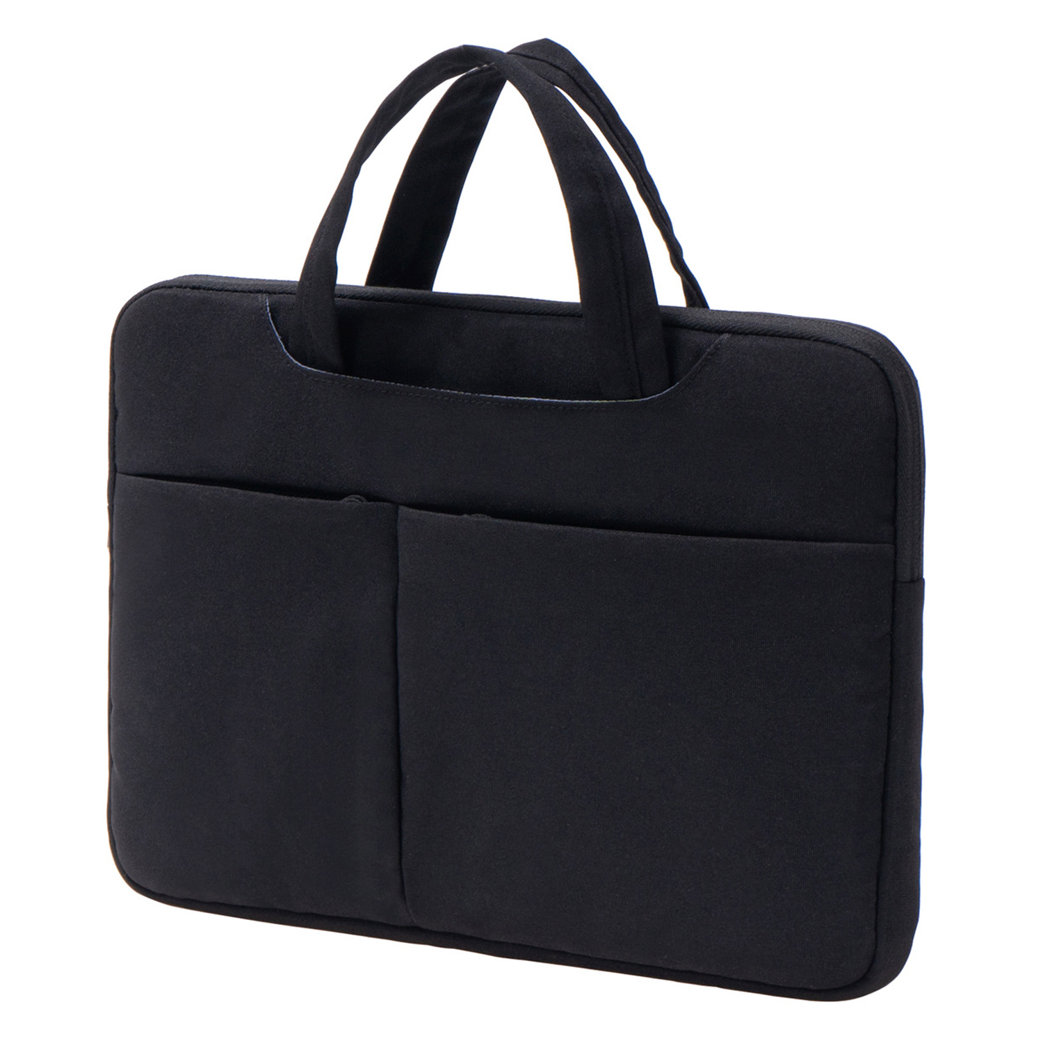 

15,6-zoll-laptop Weichverkleidung Schutzhandtasche Spritzsicheres Notebook-tragetasche - Schwarz, Macbook Air 15 inch (2023)