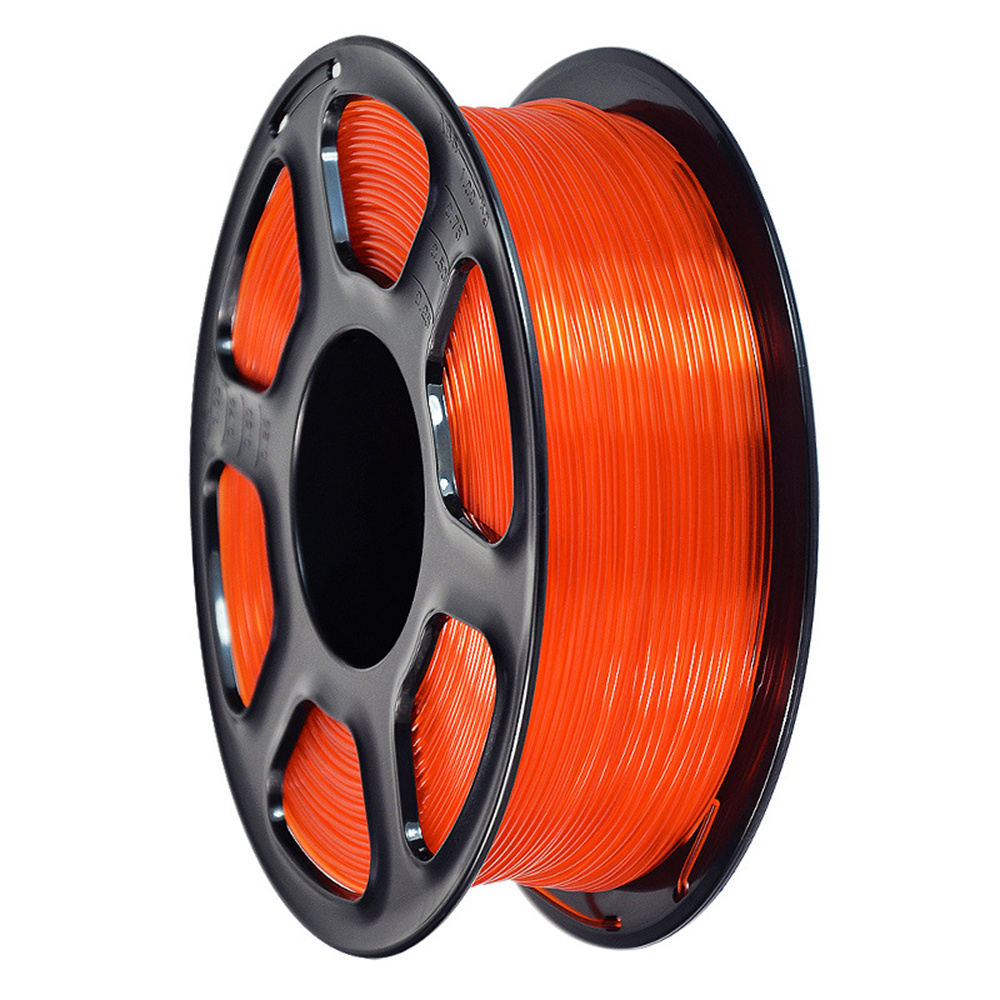 PETG 3D Printing Filament 1KG 1.75mm Material Wire For FDM 3D Printer - Transparent Orange