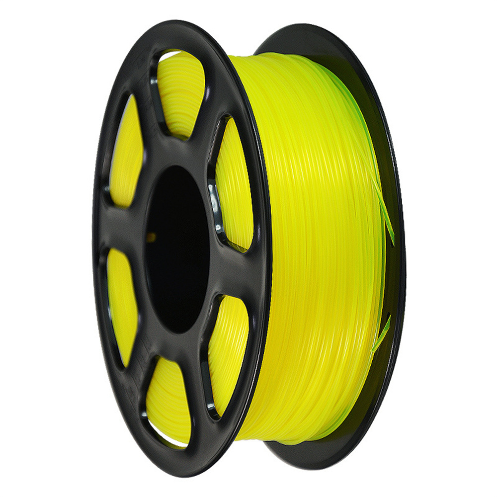 PETG 3D Printing Filament 1KG 1.75mm Material Wire For FDM 3D Printer - Transparent Yellow